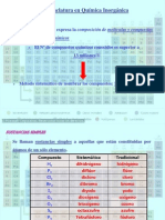 Combinaciones Binarias - Formulación