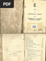 Justice J.L. Kapur Commission Report On Gandhi Assassination PART1 A