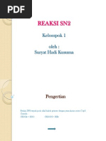 Mekanisme Reaksi Substitusi Nukleofilik