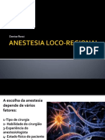 Anestesia Loco-Regional 2012