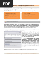 Práctica de desfragmentación y scandisk