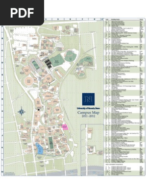 Unr Campus Map Pdf Unr Campus Map | Pdf