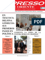 Expresso de Oriente 8 de Octubre Del 2012