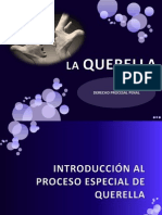 LA QUERELLA en El Nuevo Código Procesal Penal Peruano NCPP - Delito de Ejercicio Privado de La Acción Penal - Delitos Contra El Honor