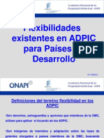 Flexibilidades existentes en ADPIC para países en desarrollo -01-10-12-