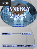 Synergy & Dysergy by IPS