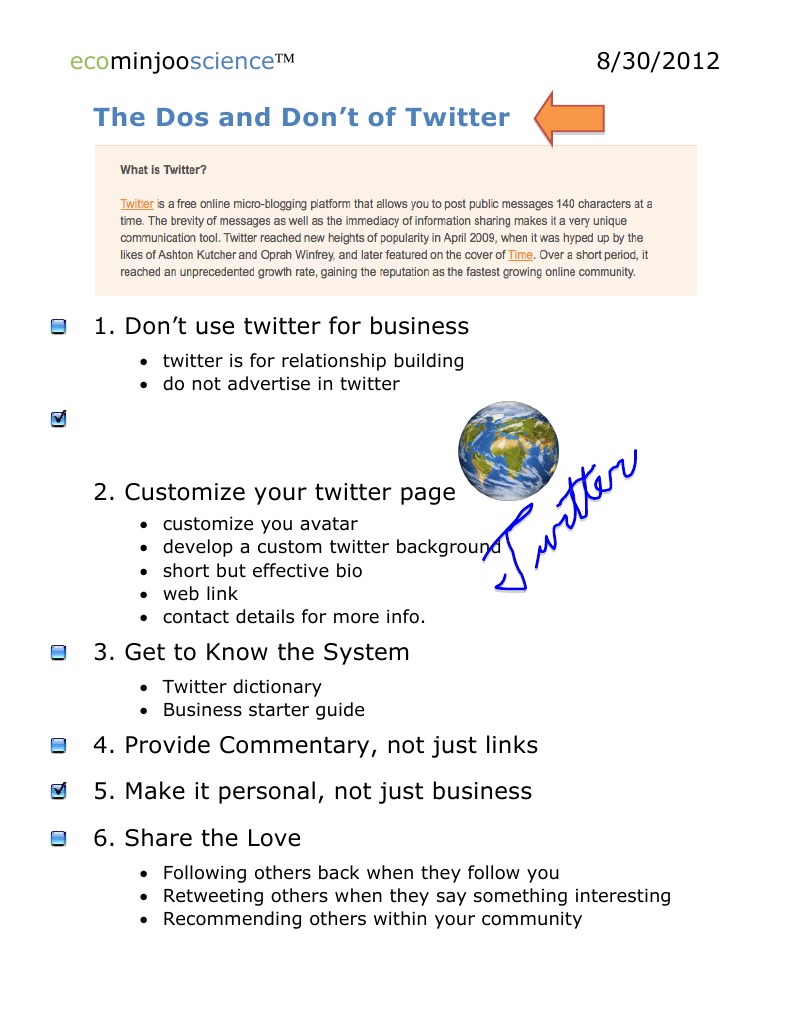 Twitter Best Practices for Business | PDF