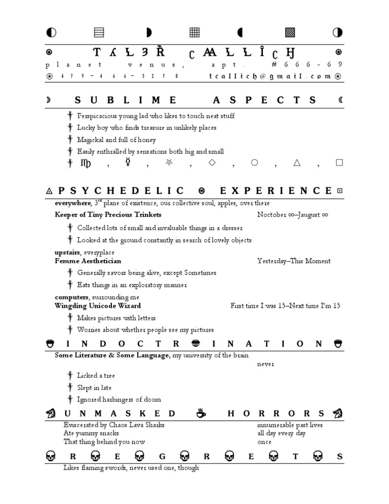Fun Resume | PDF | Young Adult