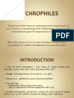 Psychrophiles