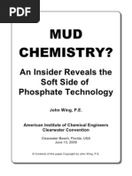 Mud Chemistry - John Wing