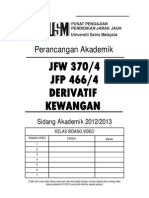 PA JFW 370-Jfp 466 Derivatif Kewangan