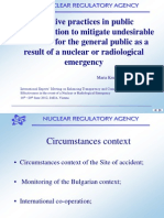 Dimitrova Krusteva Effective - Practices in public communication to mitigate undesirable outcomes for the general public as a result of a nuclear or radiological emergency 