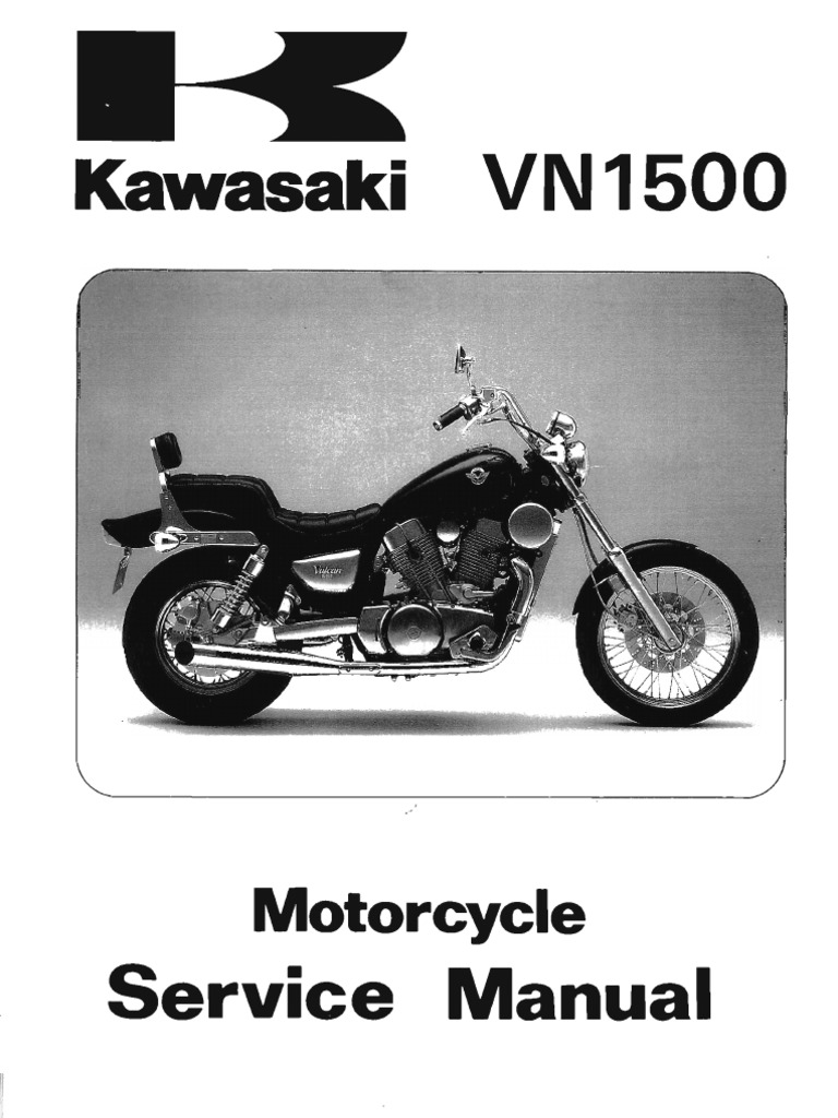 Kawasaki VN1500 87-99 | PDF | Nut (Hardware) | Screw