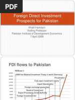 Fdi Prospects Pakistan