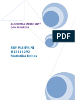 Algoritma Merge Sort