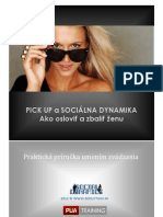 PICK UP A SOCIÁLNA DYNAMIKA - Ako Osloviť A Zbalit Ženu - KNIHA © SEDUCTION - SK