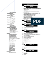 Table of Contents