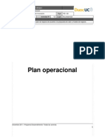 Plan Operacional
