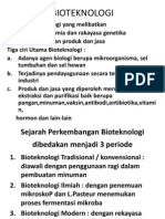 BIOTEKNOLOGI