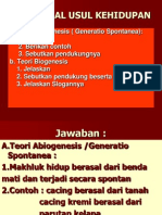 Asal Usul Kehidupan