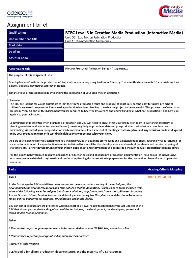 Unit 33 and 1 Ass 1 | PDF