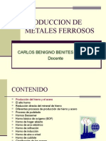 Produccion de Metales Ferrosos