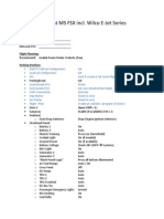 Checklist E-Jets Wilco