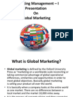 Marketing Management - I Presentation