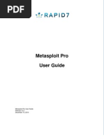 UserGuide Metasploit Pro