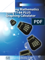 Learning Mathematics Using TI-84 Plus GC