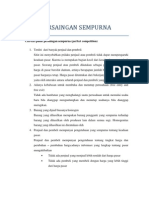 Pasar Persaingan Sempurna