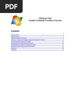 Download Windows Vista Credential Provider Samples Overview by sin1586 SN109370982 doc pdf