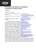 Proiectarea Tehnologiei de Depozitare a Marfii