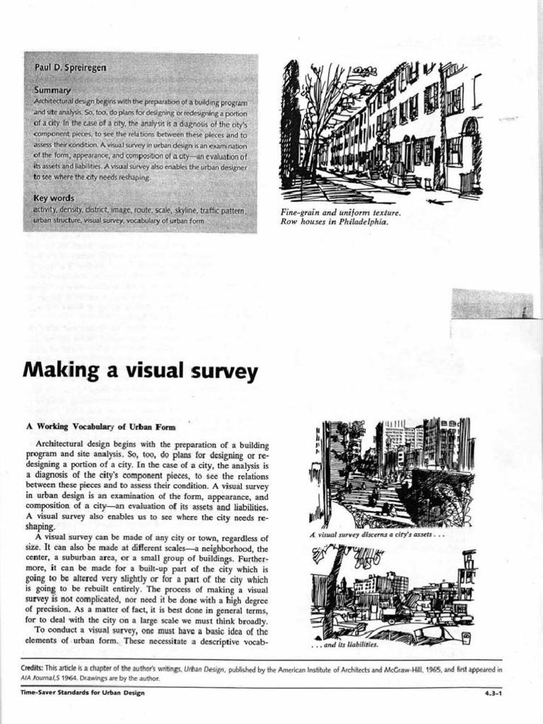 01 - Making Visual Survey | PDF