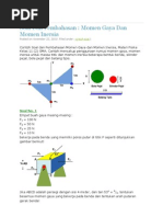 Download SoalDanPembahasanMomenGayaDanMomenInersiabyHasriNajiSN109400697 doc pdf