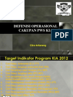 Def. Operasional Cak. Pws Kia