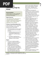 Download Report on restricting dogs by breed by emily_mertz695 SN109410329 doc pdf