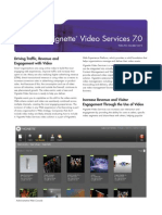 Vignette Video Services Datasheet