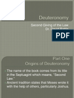 Biblical Literature Lecture 04 Deuteronomy