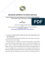 Religious Diversity in Africa and Asia - Specially of Maybrat, Imian, Sawiat, West Papua Specifically Southeast Asia - Hamah Sagrim To IWG Asia Afrika, 2012