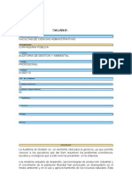 Auditoria de Gestion y Ambiental CUN