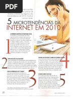 5 Microtendências da internet