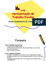 Trabalho Escolar