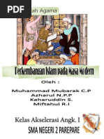 Makalah Perkembangan Islam Pada Masa Modern