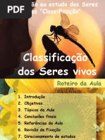 AULA - Sistemática, classificação e biodiversidade
