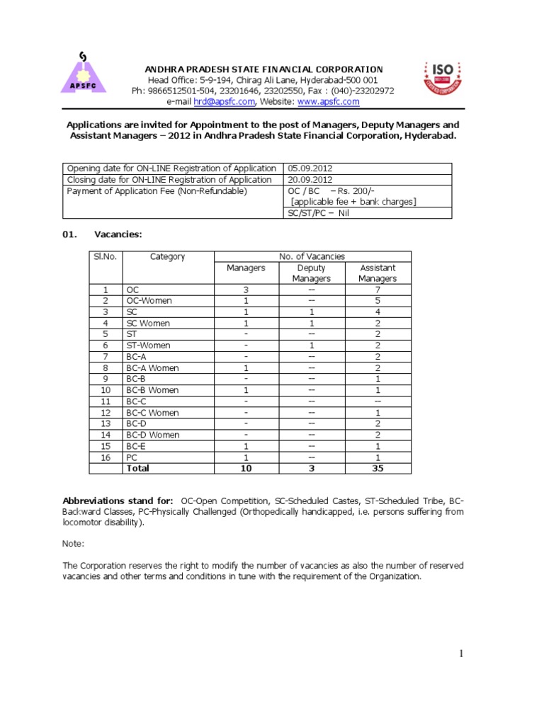 APSFC - Advertisement | PDF | Test (Assessment) | Image Scanner