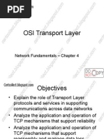 OSI Transport Layer: Network Fundamentals - Chapter 4