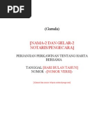 Download Contoh Akta Perjanjian Perkawinan by margaretha_tinambuna SN109443836 doc pdf