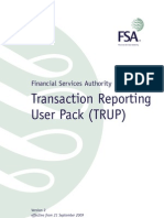 Transaction Reporting User Pack