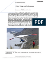 Hang Glider Design and Performance